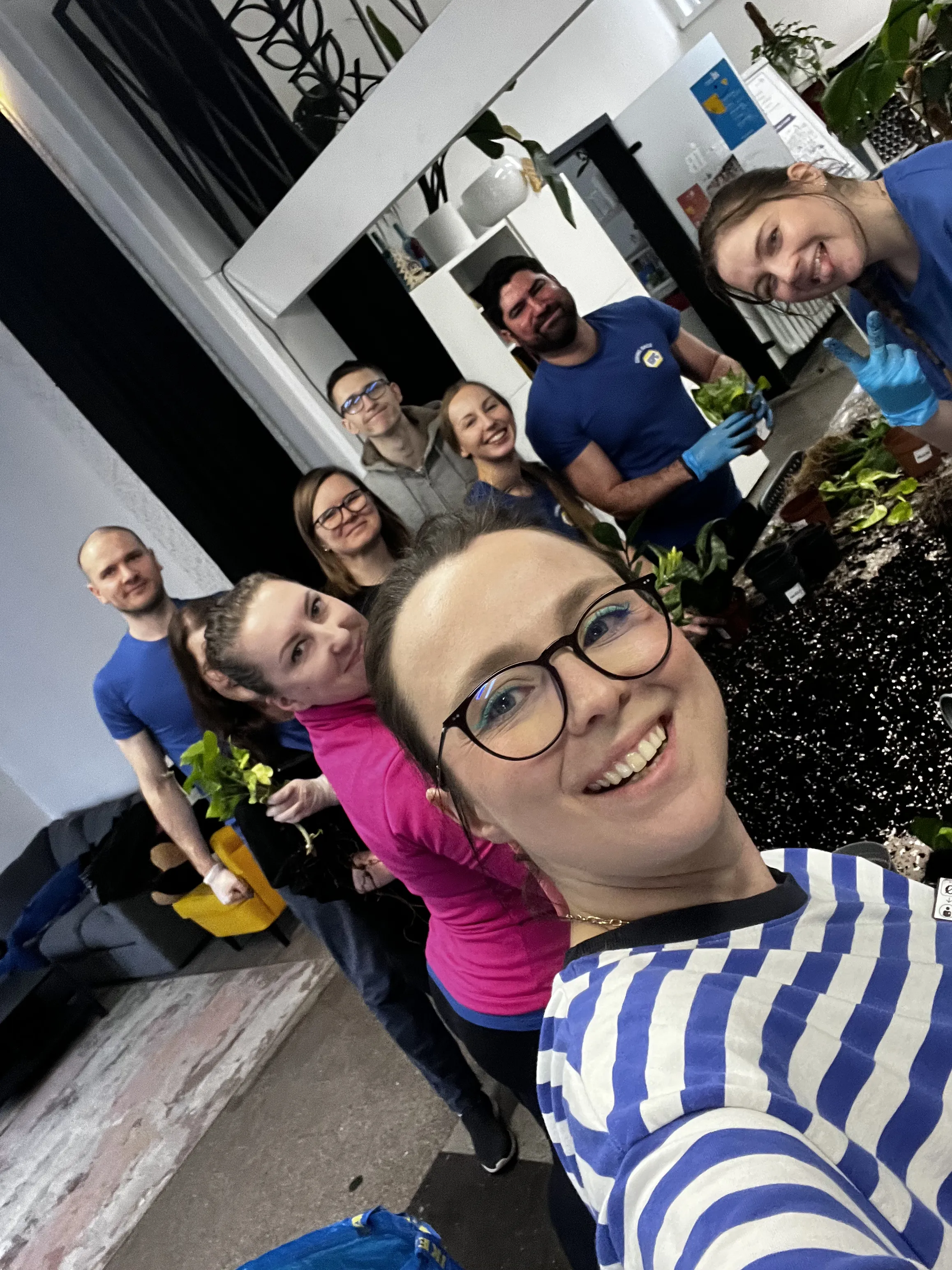 Zespół fundacji podczas warsztatów