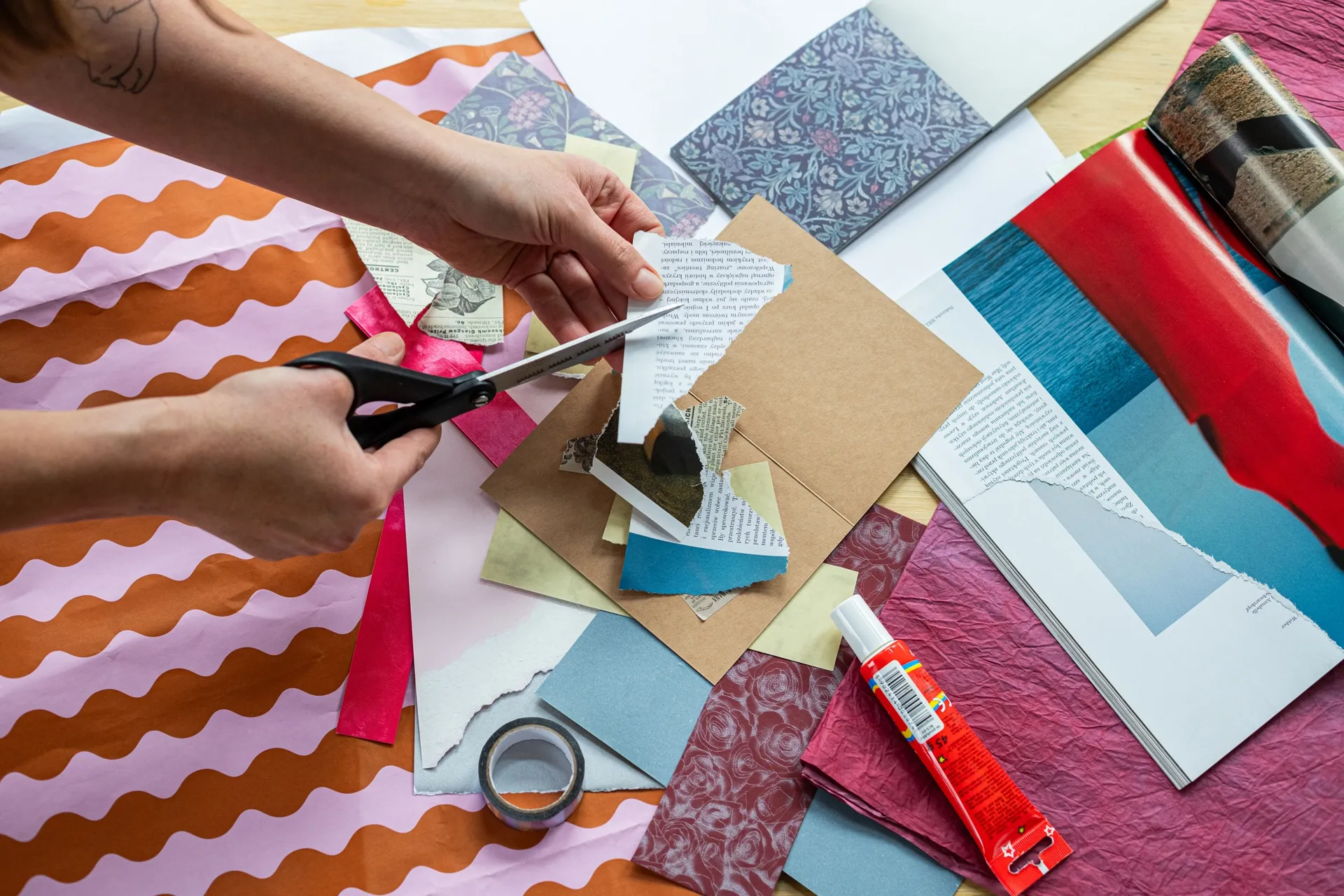 Warsztaty kolaż-art