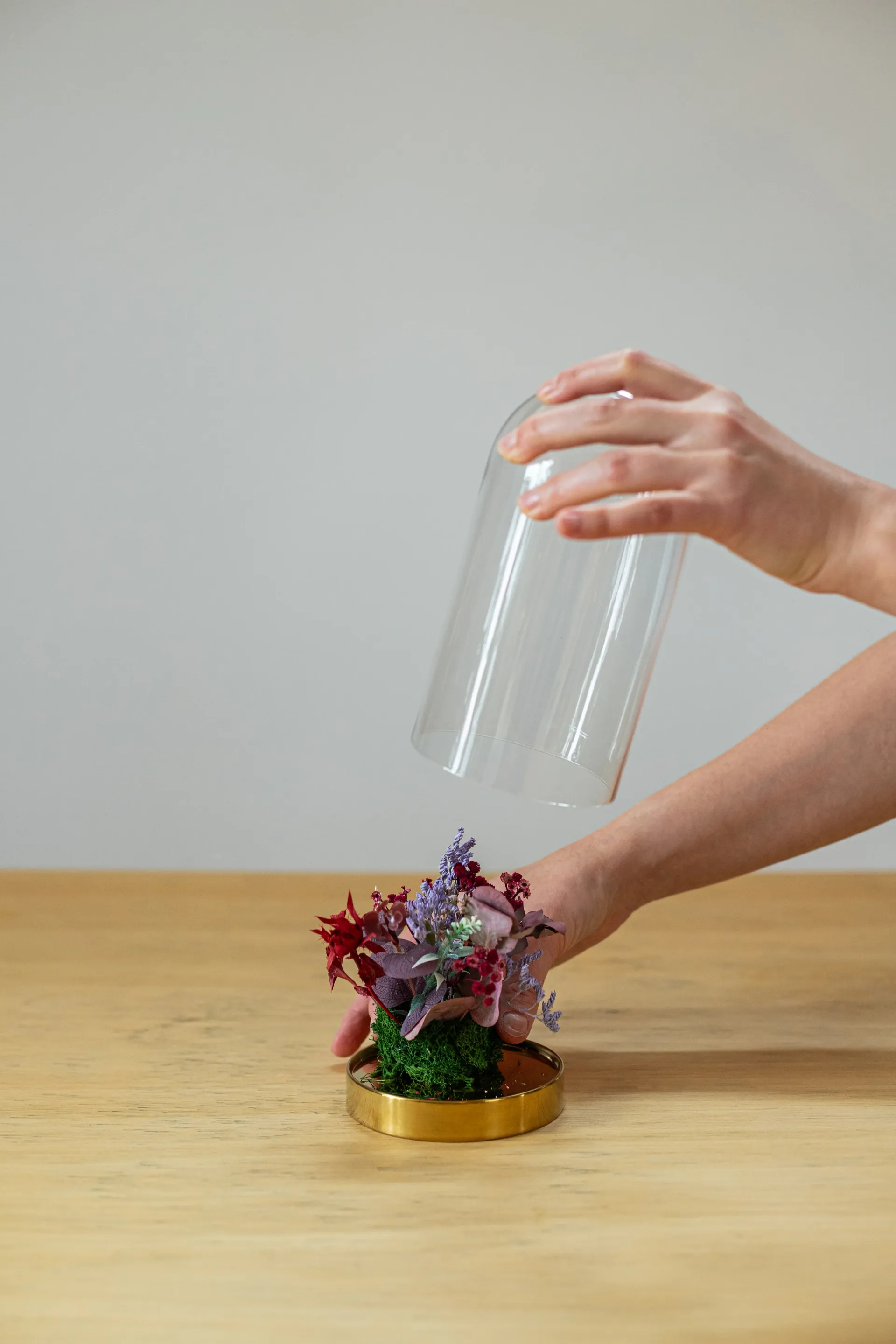 Warsztaty kompozycji pod szklaną kopułką