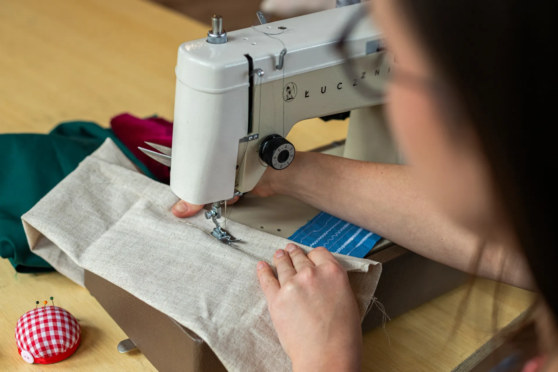 Warsztaty szycia na maszynach